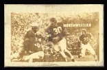 Northwestern 1948 Topps Magic Photos football card