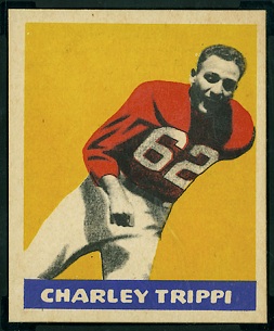 Charley Trippi 1949 Leaf football card