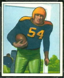 Larry Craig 1950 Bowman football card