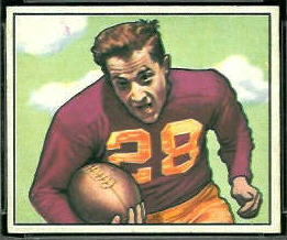 Frank Spaniel 1950 Bowman football card