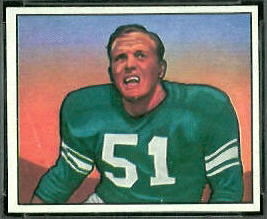 Joe Watson 1950 Bowman football card