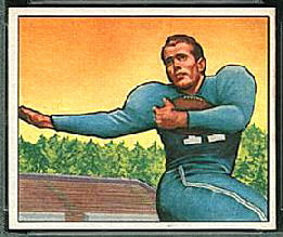 Cloyce Box 1950 Bowman football card Cloyce Box 1950 Bowman football card
