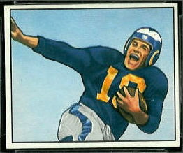 Tom Kalmanir 1950 Bowman football card