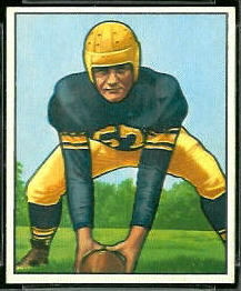 Frank Sinkovitz 1950 Bowman football card