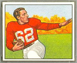 Charley Trippi 1950 Bowman football card