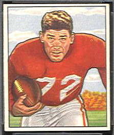 Norm Standlee 1950 Bowman football card