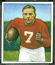 Elmer Angsman 1950 Bowman football card