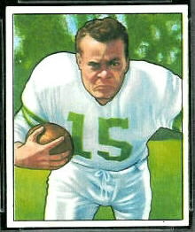 Steve Van Buren 1950 Bowman football card Steve Van Buren 1950 Bowman football card