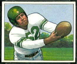 Bob Nowaskey 1950 Bowman football card