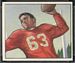 1950 Bowman Frankie Albert football card