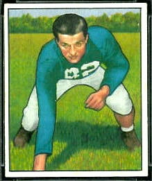 Leon Hart 1950 Bowman football card Leon Hart 1950 Bowman football card