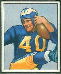Elroy Hirsch 1950 Bowman football card Elroy Hirsch 1950 Bowman football card