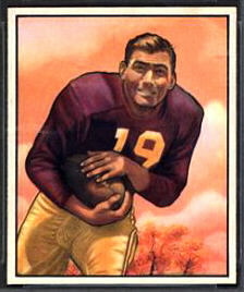 Bob Goode 1950 Bowman football card