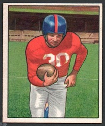 Joe Scott 1950 Bowman football card