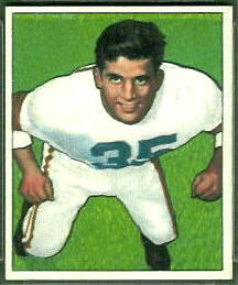 Alex Agase 1950 Bowman football card