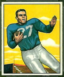 Don Doll 1950 Bowman football card