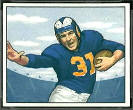 Dick Hoerner 1950 Bowman football card