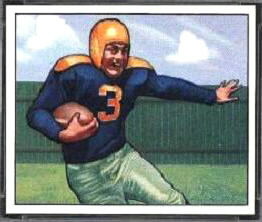 Tony Canadeo 1950 Bowman football card