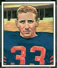 Fred Morrison 1950 Bowman football card