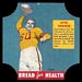 1950 Bread for Health Labels Otto Graham