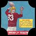 1950 Bread for Health Labels Sammy Baugh