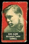 Dick Clark 1950 Topps Felt Backs football card