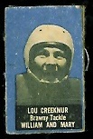 Lou Creekmur 1950 Topps Felt Backs football card