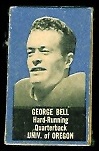 George Bell 1950 Topps Felt Backs football card