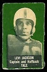 Levi Jackson 1950 Topps Felt Backs football card