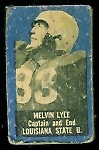 Melvin Lyle 1950 Topps Felt Backs football card