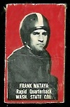 Frank Mataya 1950 Topps Felt Backs football card