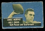 James Murphy 1950 Topps Felt Backs football card
