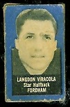 Langdon Viracola 1950 Topps Felt Backs football card