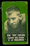 Red Wilson 1950 Topps Felt Backs football card