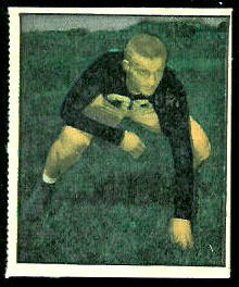 Jim Martin 1951 Berk Ross football card