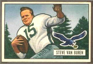 1951 Bowman #10: Steve Van Buren