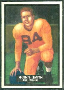 Glenn Smith 1951 Topps Magic football card