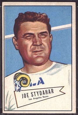 Joe Stydahar 1952 Bowman Large football card