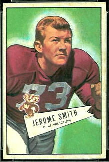 Jerome Smith 1952 Bowman Small football card