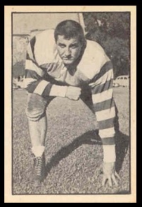 Fred Black 1952 Parkhurst football card