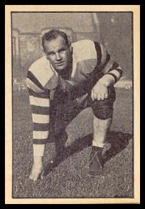 George Arnett 1952 Parkhurst football card