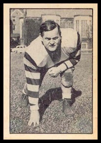 Shanty McKenzie 1952 Parkhurst football card