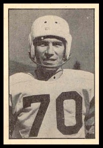 Al Bruno 1952 Parkhurst football card Al Bruno 1952 Parkhurst football card