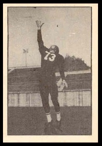 Red O'Quinn 1952 Parkhurst football card