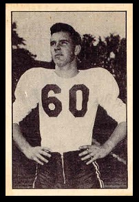 Glenn Douglas 1952 Parkhurst football card