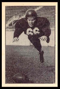 Dave Tomlinson 1952 Parkhurst football card