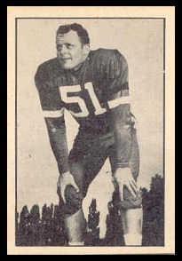 Bill Stanton 1952 Parkhurst football card