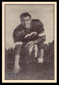 John Morneau 1952 Parkhurst football card