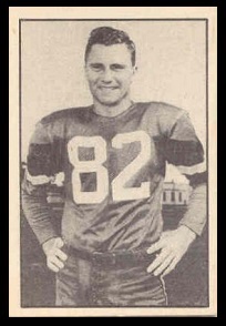 Howie Turner 1952 Parkhurst football card Howie Turner 1952 Parkhurst football card