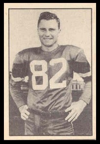 Howie Turner 1952 Parkhurst football card